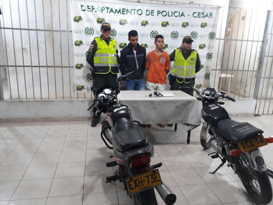 Luis Ortiz de 22 años y Juan Ayala de 19 años de edad